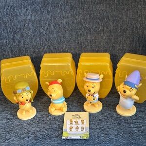 Disney Winnie the Pooh mystery vinyl figures set of four